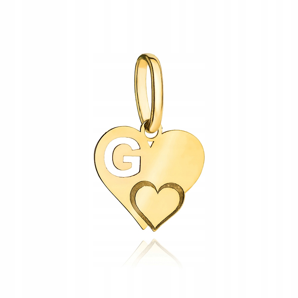 Zlatý Přívěsek G Srdce 585 Gravírování Bonus