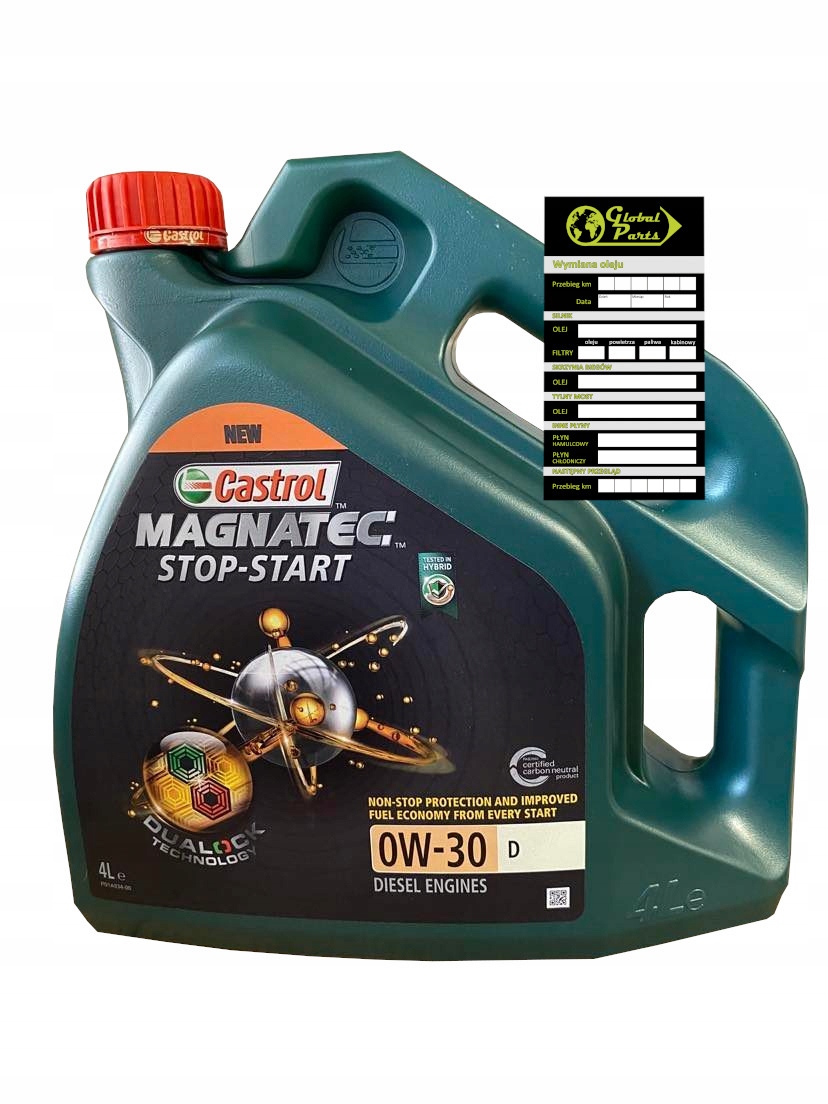 

Castrol Magnatec Stop-start 0W30D Ford 950A 4L