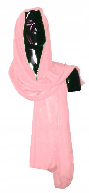 

Chusta Szal Duży Zwiewny Różowy 190X70 cm