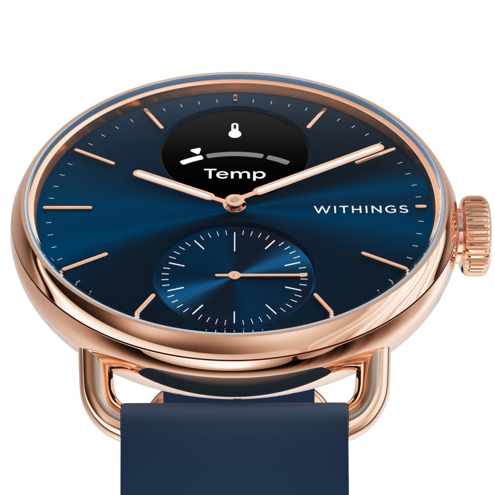 Withings Scanwatch 2 hodinky chytré hodinky puls Ekg teplota 38 mm ocel Bt