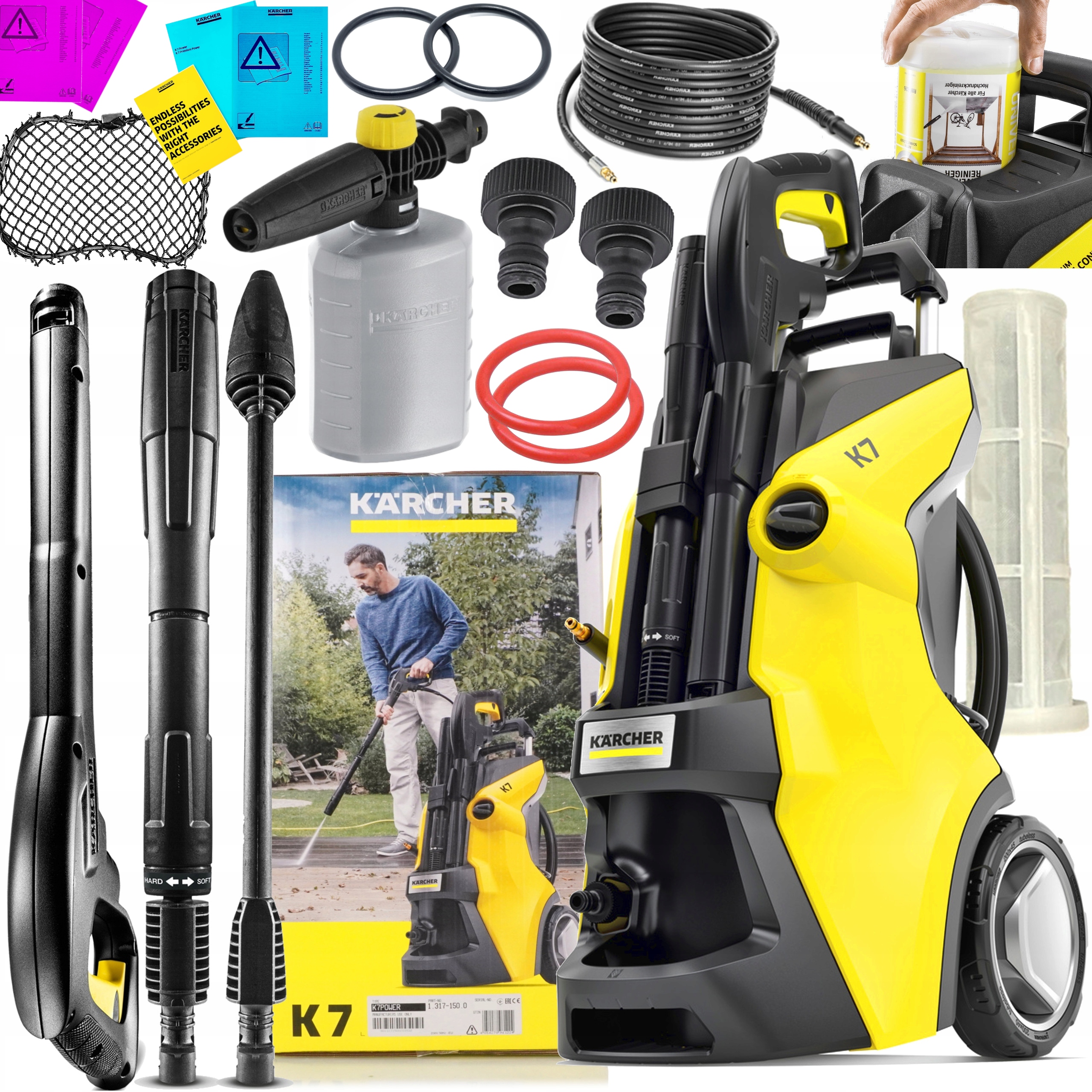 Myjka Ciśnieniowa Karcher K7 Power 180BAR Turbo Moc 3000W+GRATIS Pianownica
