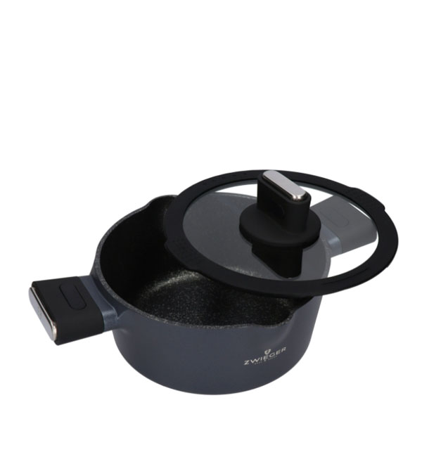 Zwieger Vesna Garnek 1,8 L Pokrywka 20 CM Indukcja Powłoka Non Stick