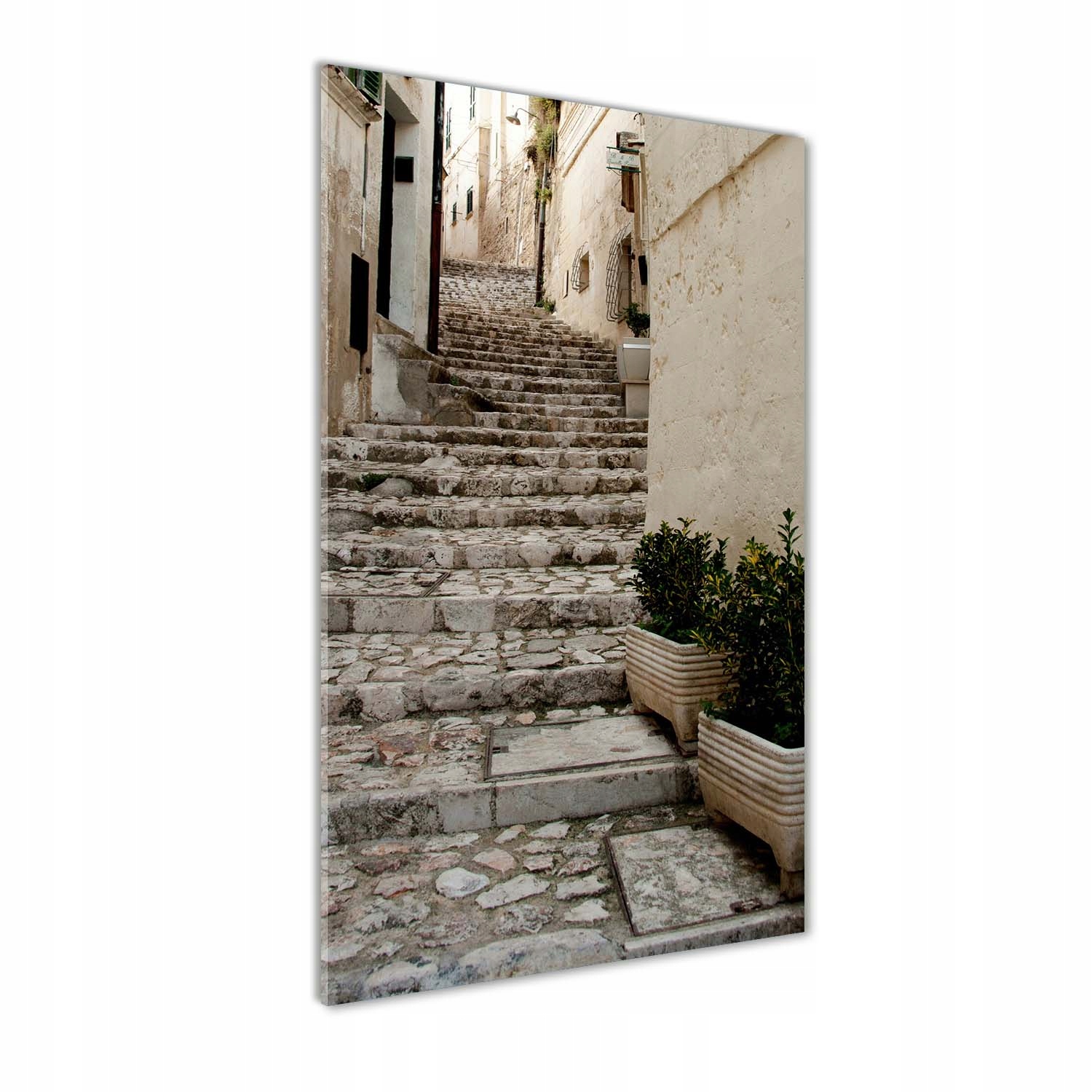

Foto obraz szklany pionowy Urokliwa uliczka 60x120