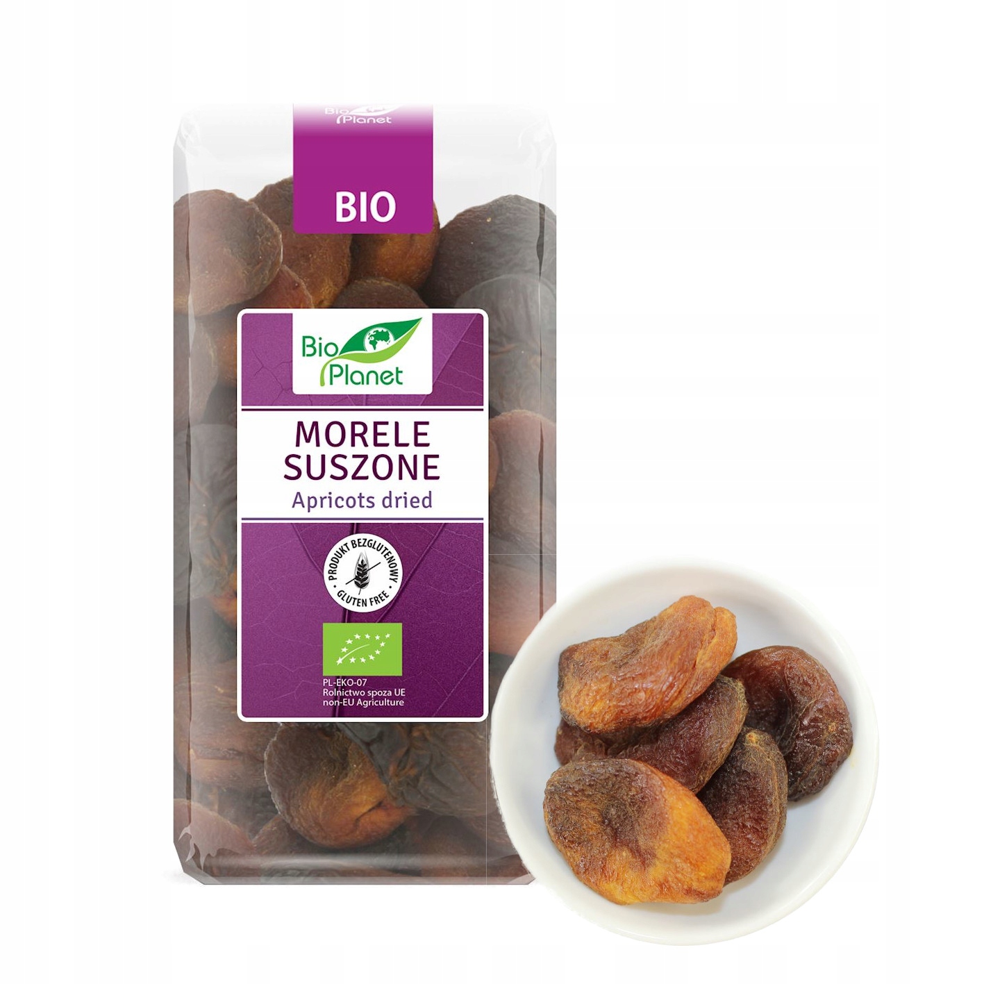 BIO PLANET MORELE SUSZONE BEZGLUTENOWE EKOLOGICZNE 400 g