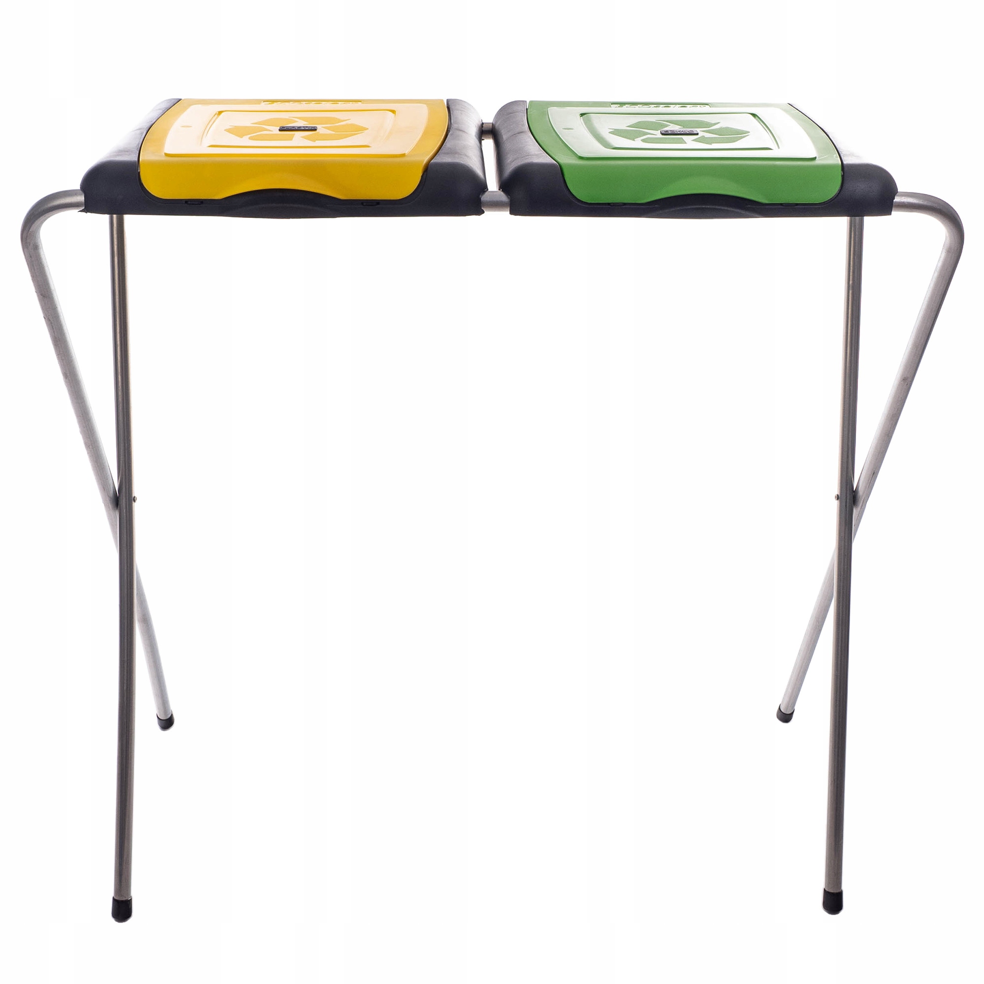 Levně Stojan/stojan na pytle na tříděný odpad ECOselect 2 Žluto-zelený