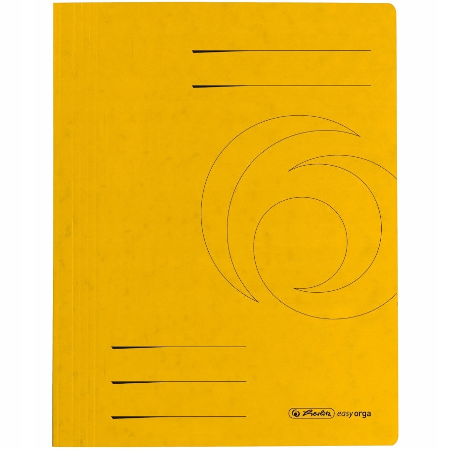 

Skoroszyt kartonowy Teczka A4 żółty Herlitz