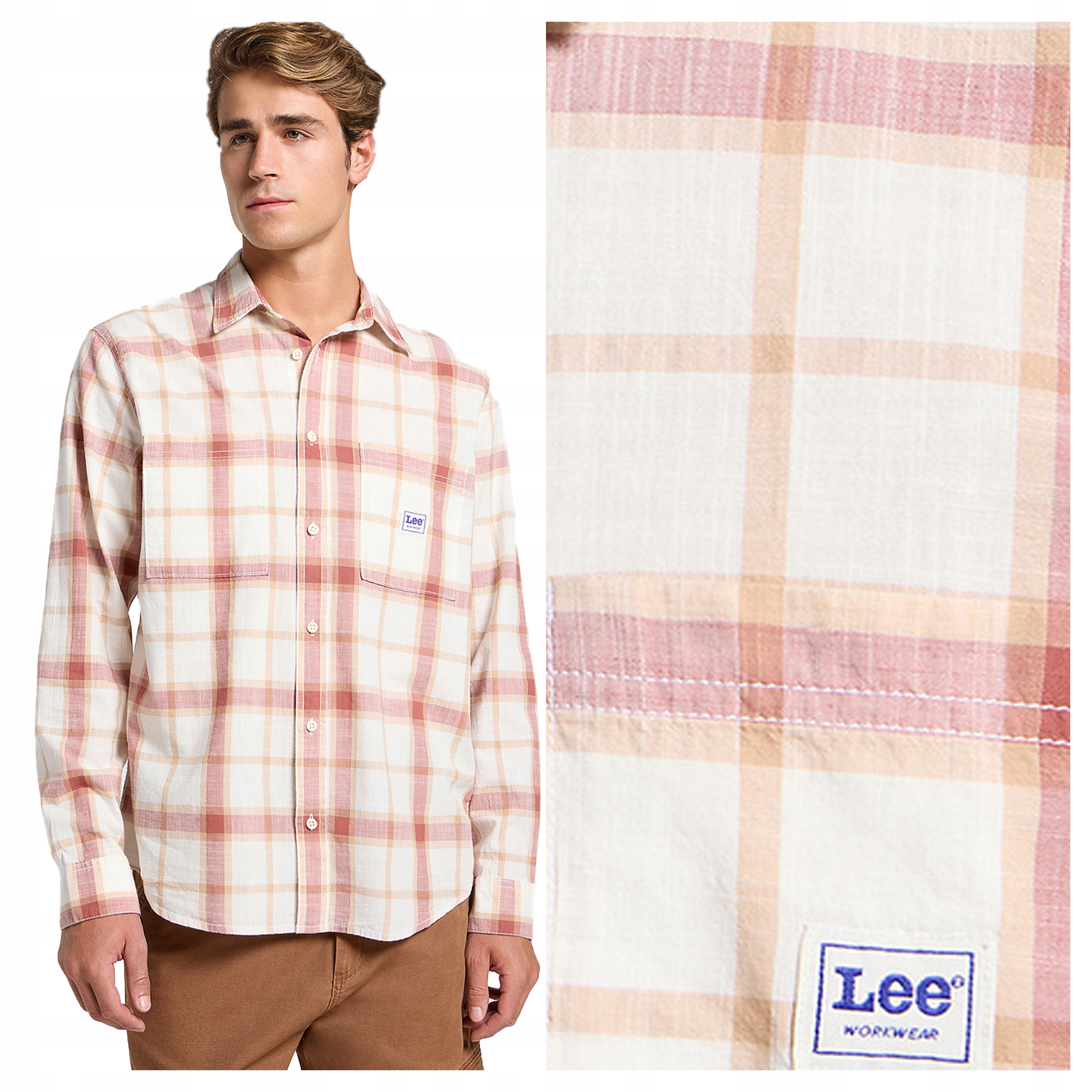 Lee Workwear Shirt 2_0 S Pánská košile