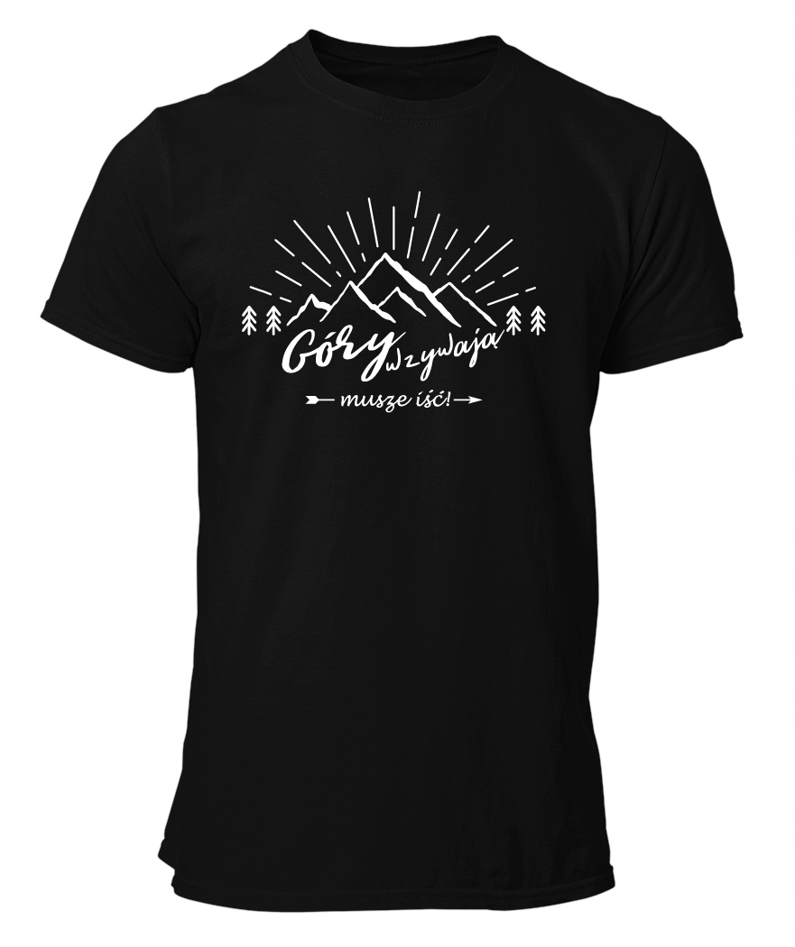 

Koszulka T-shirt nadruk Góry Wzywają M