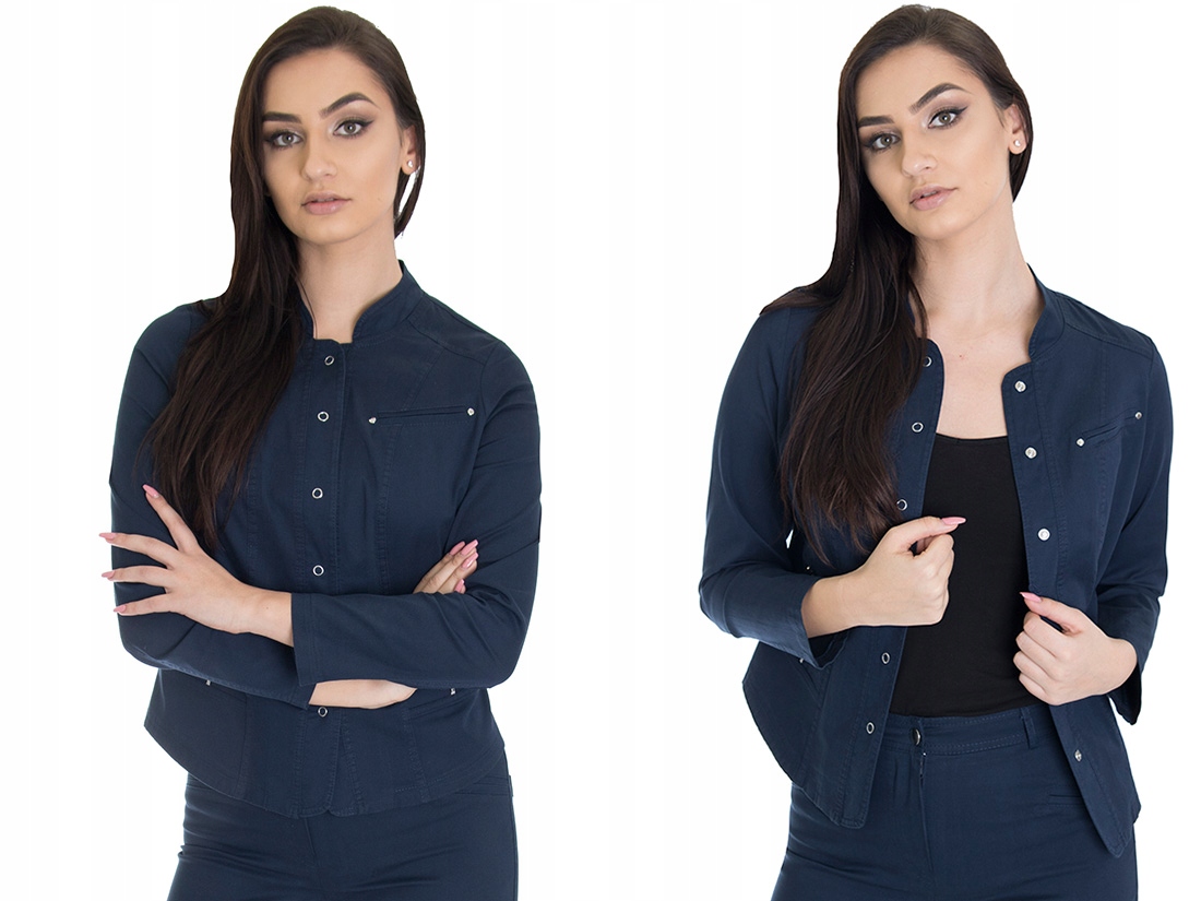 k7 ŻAKIET KURTKA BAWEŁNA STÓJKA (38-52) r.38