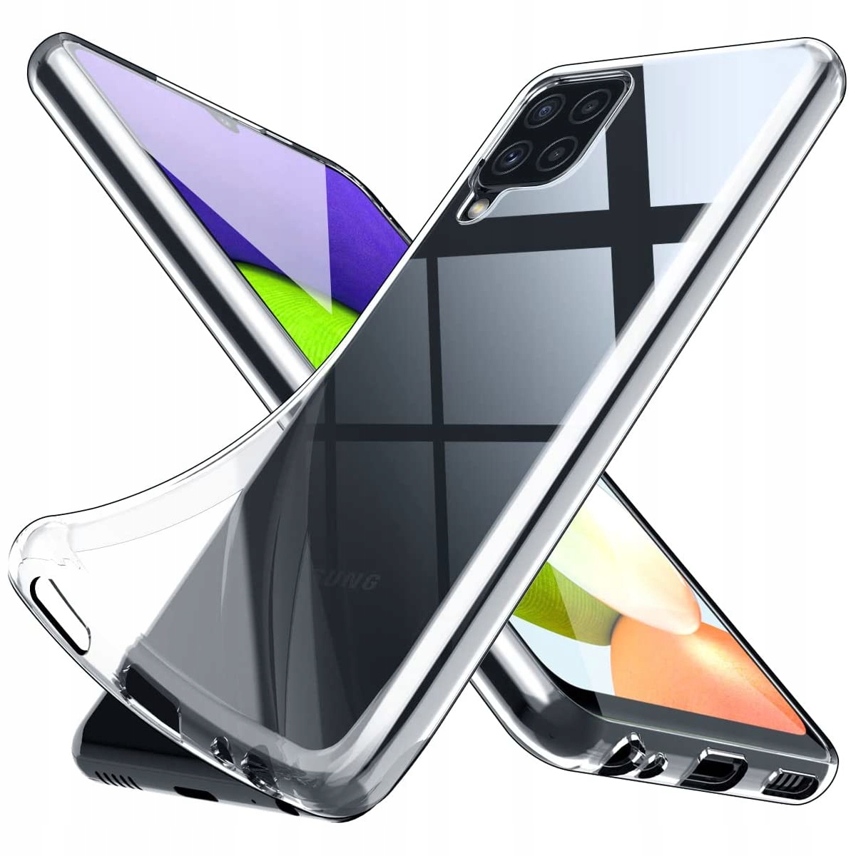 

Etui do Samsung Galaxy A22 Obudowa Case i Szkło