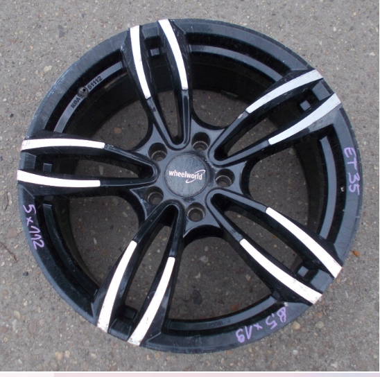 disk WHEELWORLD 8,5x19 5x112 ET35 KBA 51112