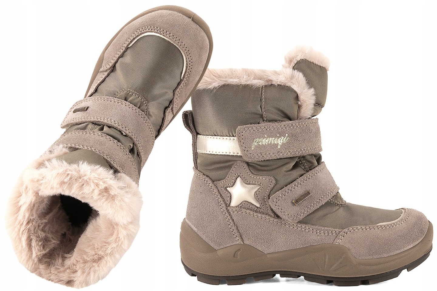 Primigi 2379166 Śniegowce Trzewiki Zimowe Kozaczki Wodoodporne Gore-tex 30