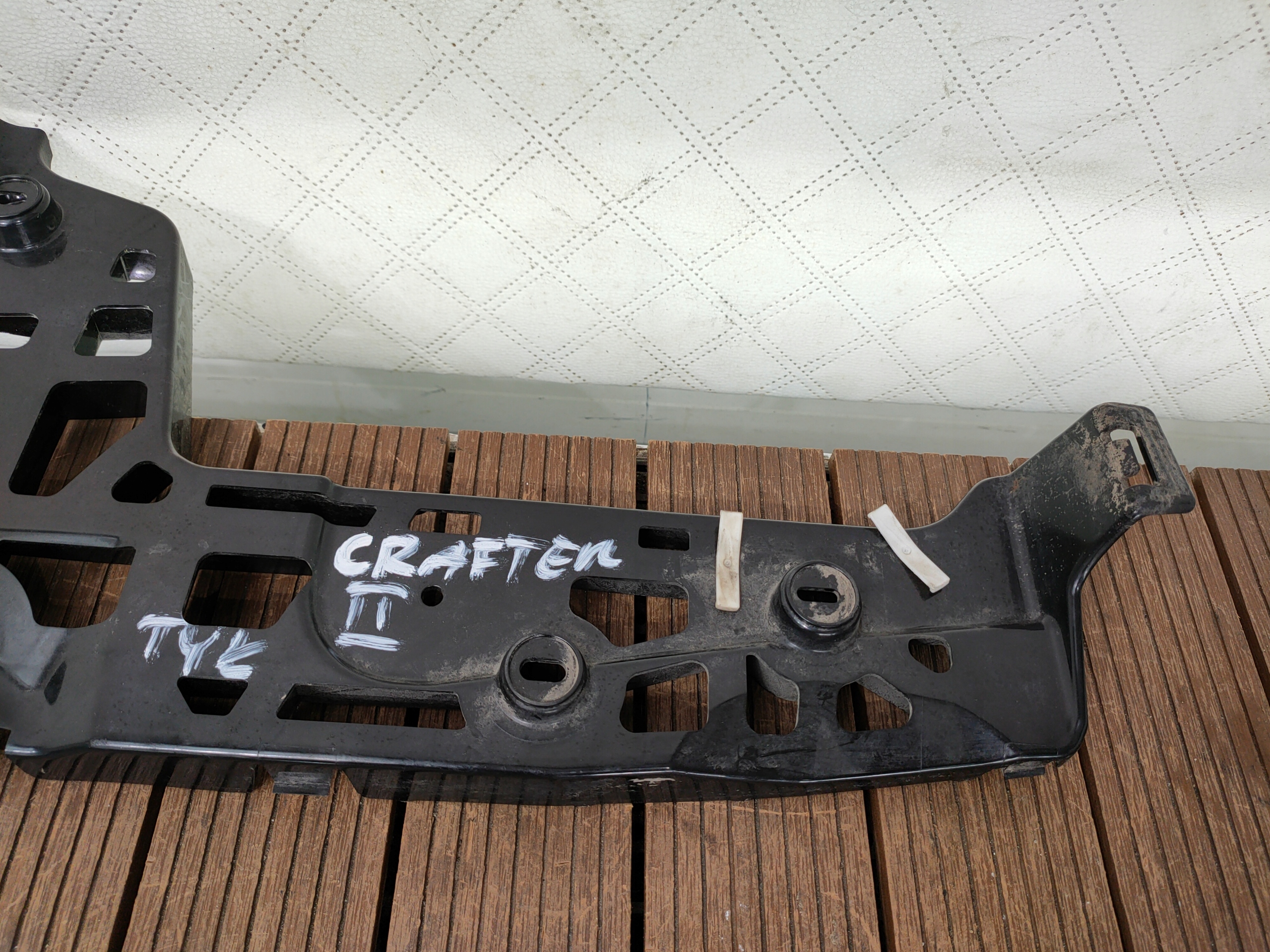 VW CRAFTER II 20-24 bumper bracket rear right rear part 7C0807394A OE