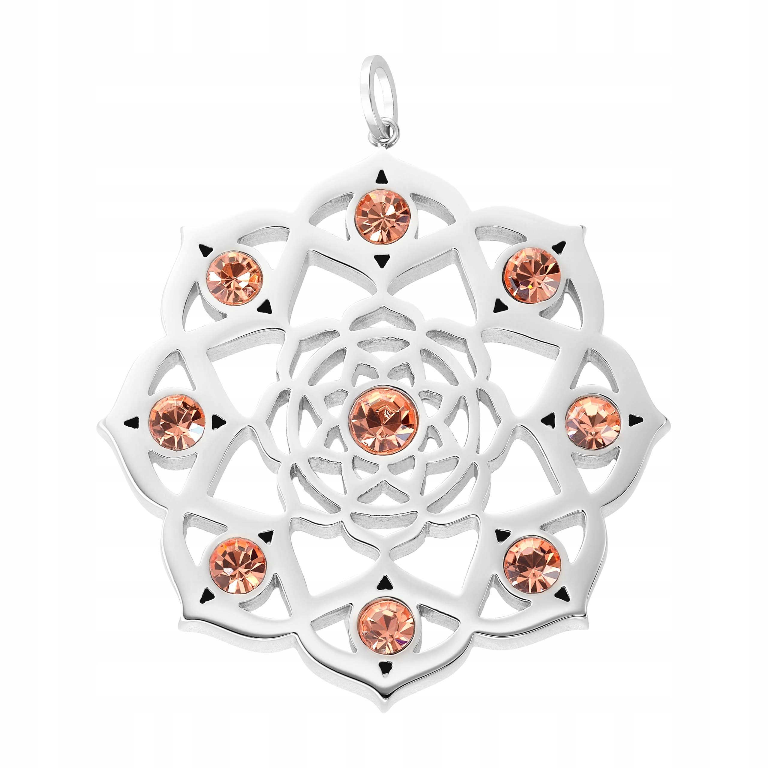 Velký Přívěsek Dámský s krystaly Swarovski, Magnetický květ