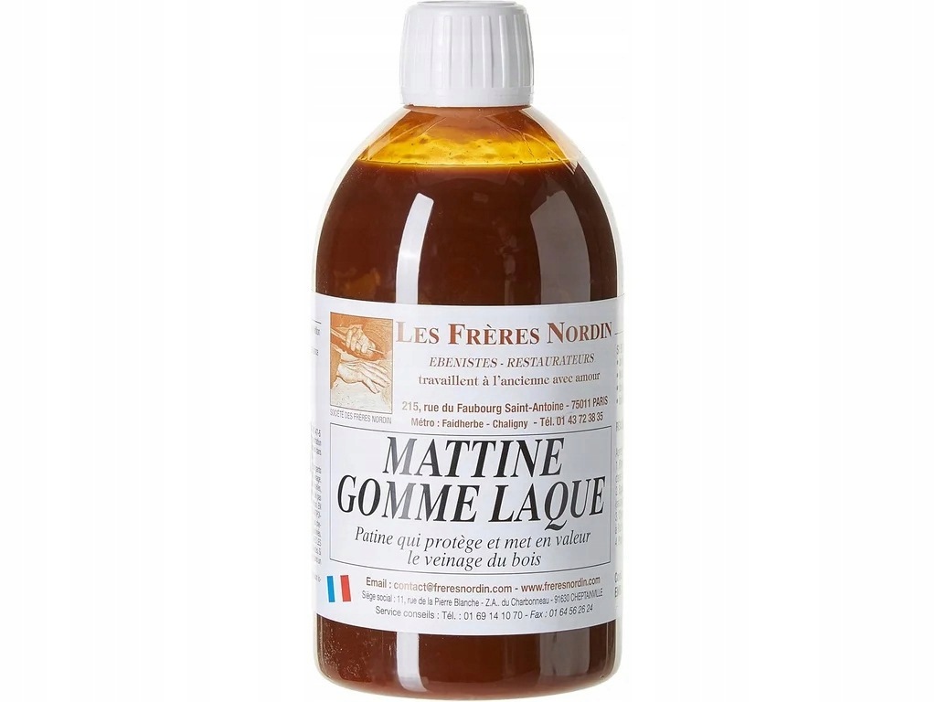Les Frères Nordin mattine gomme laque lakovací guma 500 ml