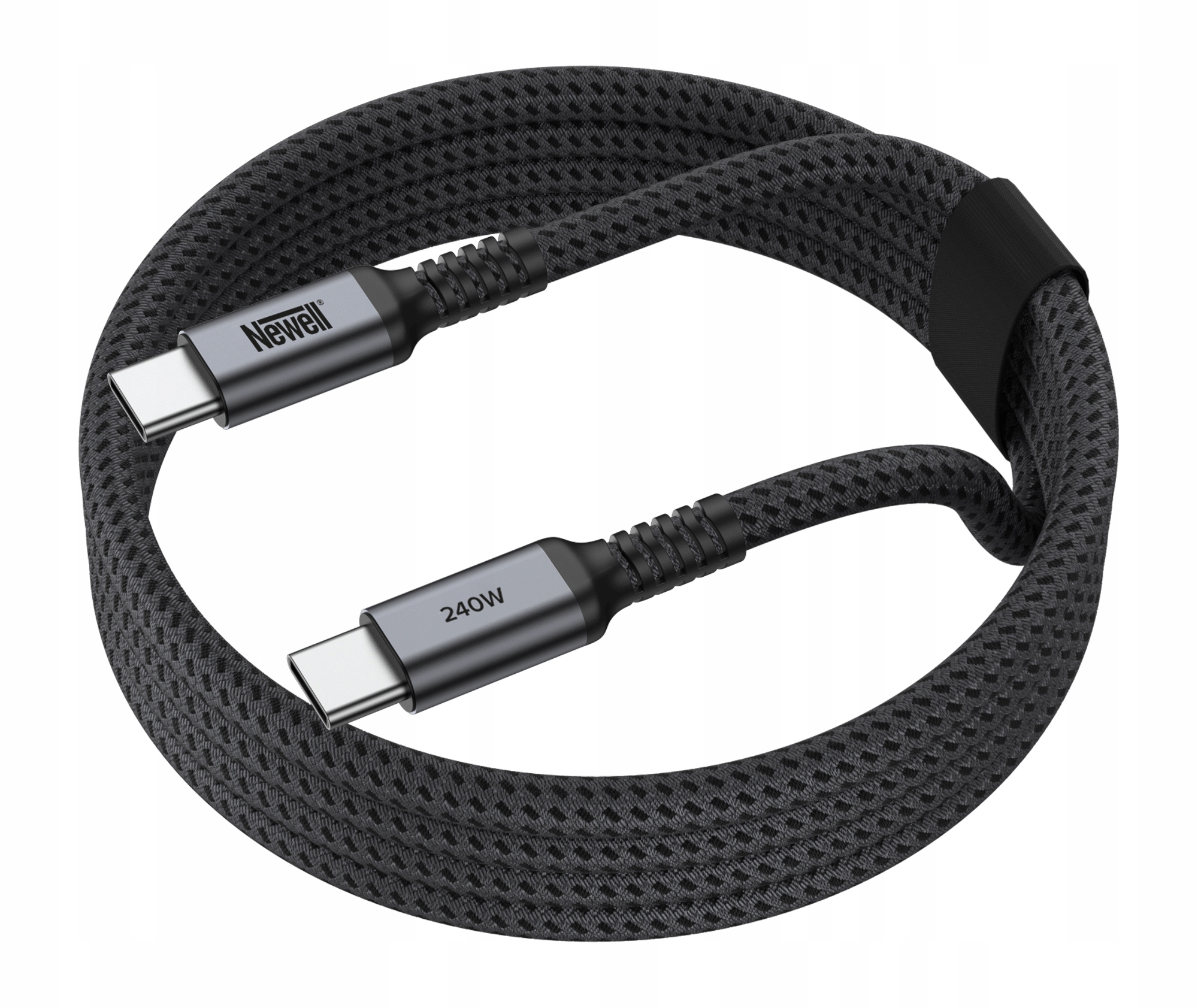 Kabel Newell USB-C - USB-C 240 W - 2 m, grafitowy