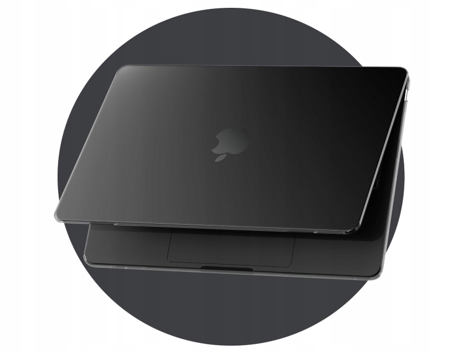 Etui czarne, kompatybilne z MacBookiem Pro 14 cali