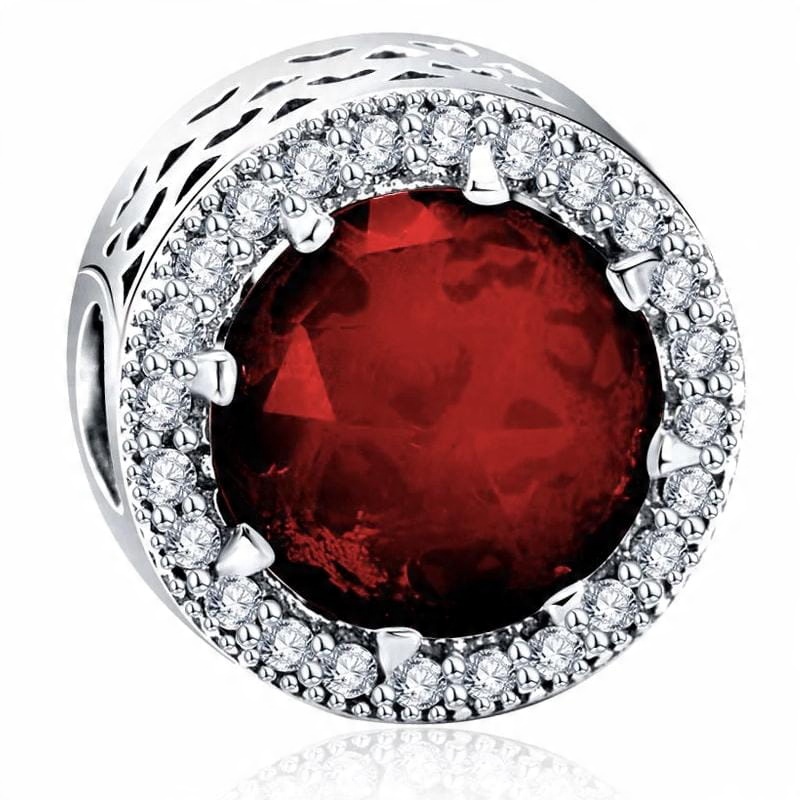 

Charms do Pandora - Czerwony Klejnot