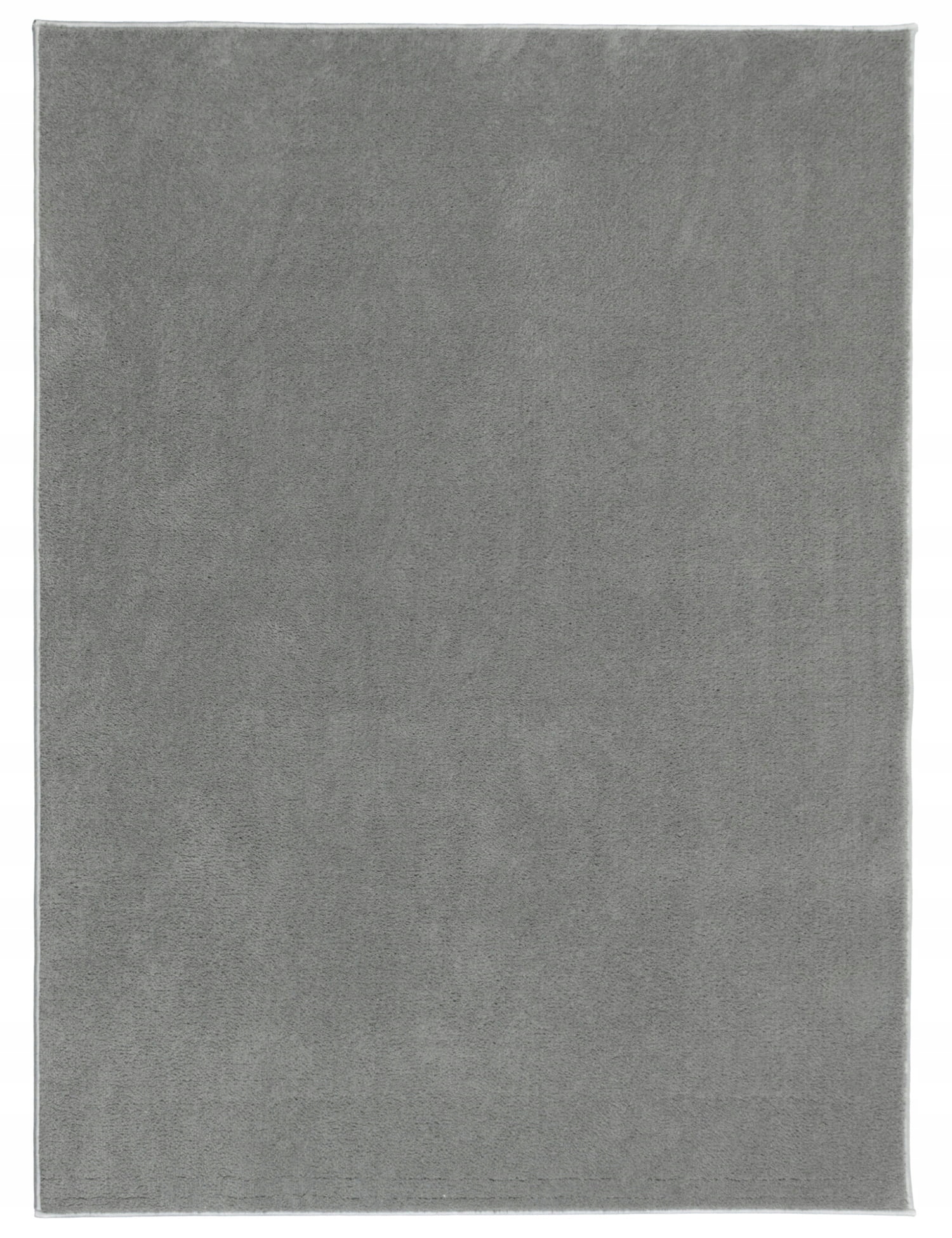 Plyšový koberec Soho 160x220 cm Sivý do spálne, Mäkký, Hustý