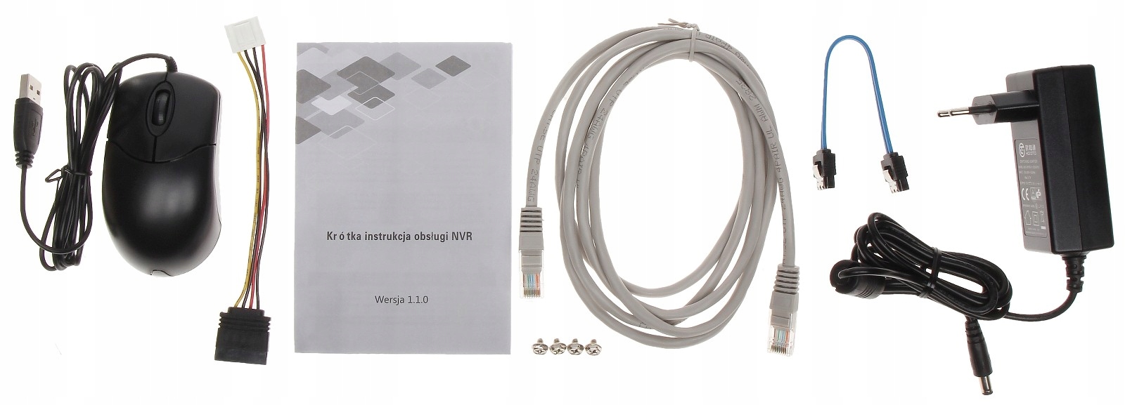 Rejestrator IP NVR2108-S3 Dahua na 8 kamer 8Mpx Pojemność zainstalowanego dysku 0 TB