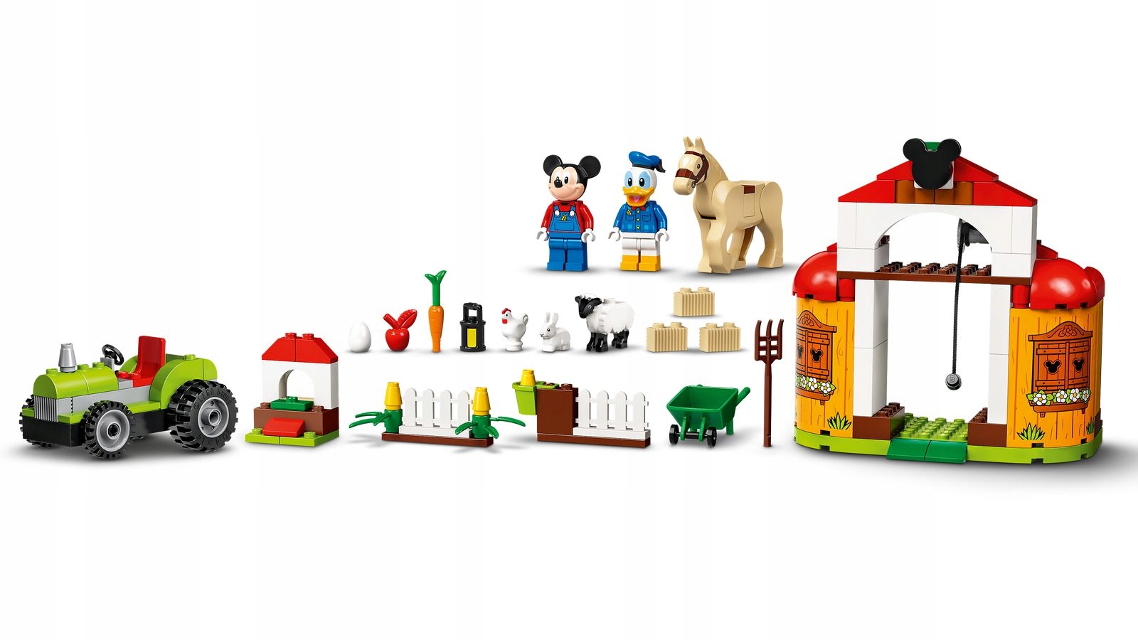 10775 LEGO Disney Farma Mikiego i Donalda Wiek dziecka 4 lata +
