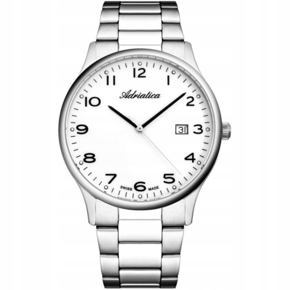 Pánské Hodinky Adriatica A1293.5123Q stříbrný náramek