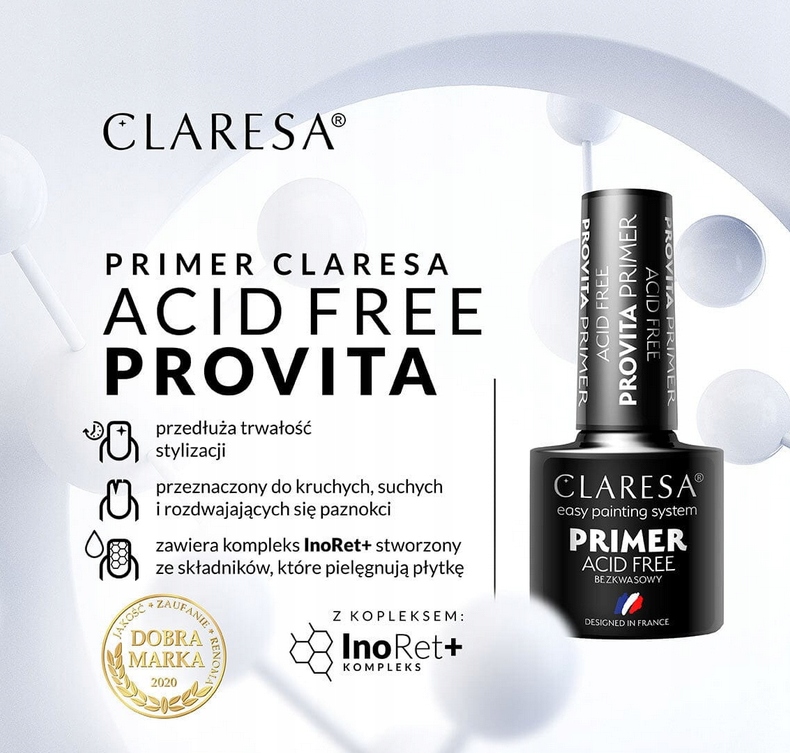 

Claresa Primer Bezkwasowy Witaminowy Provita