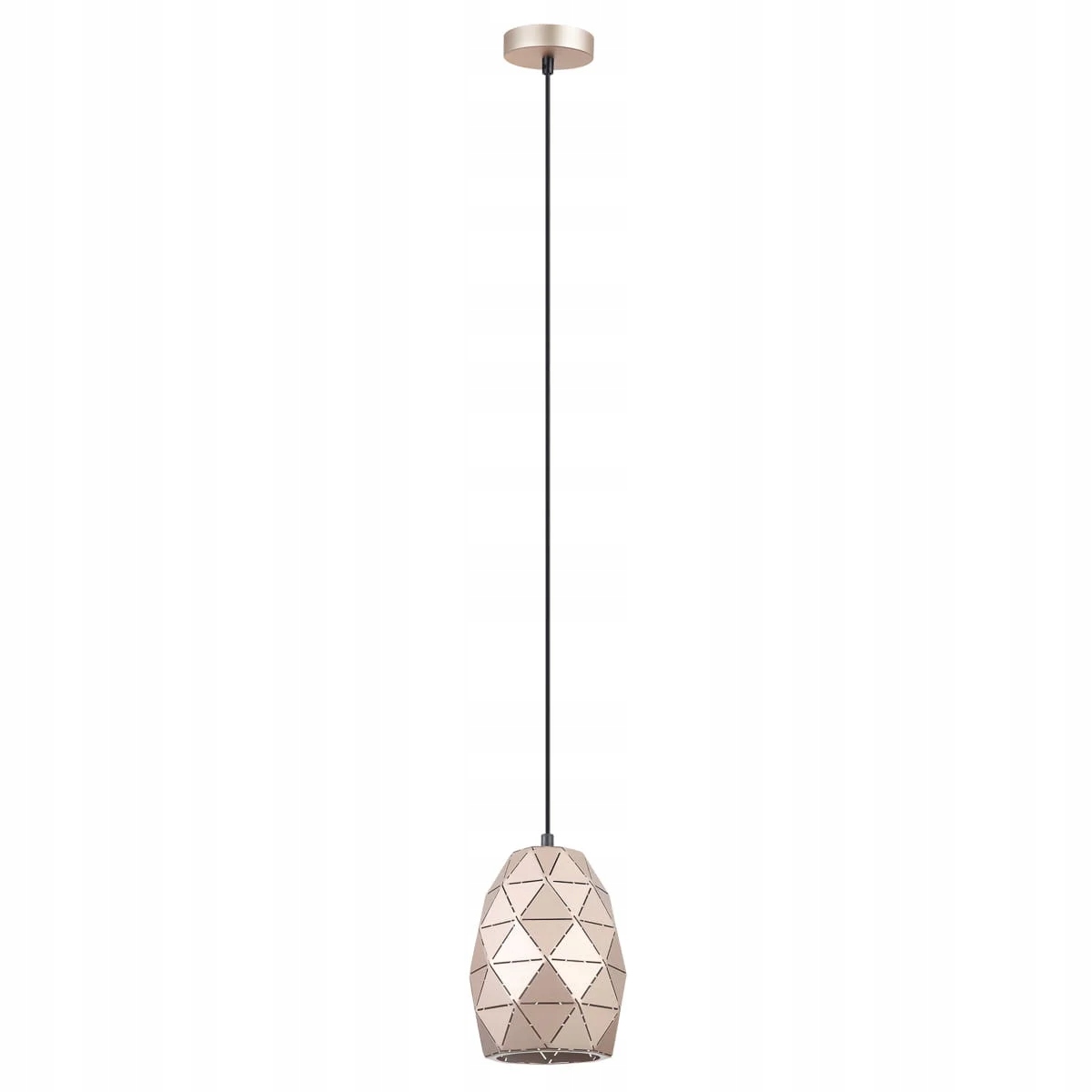 Závěsná lampa Italux Harley zlatá, moderní, E27, 40 W, nastavitelná