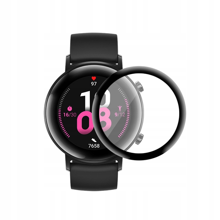 

Szkło Hybrydowe 9H 5D Do Huawei Watch GT2 46MM