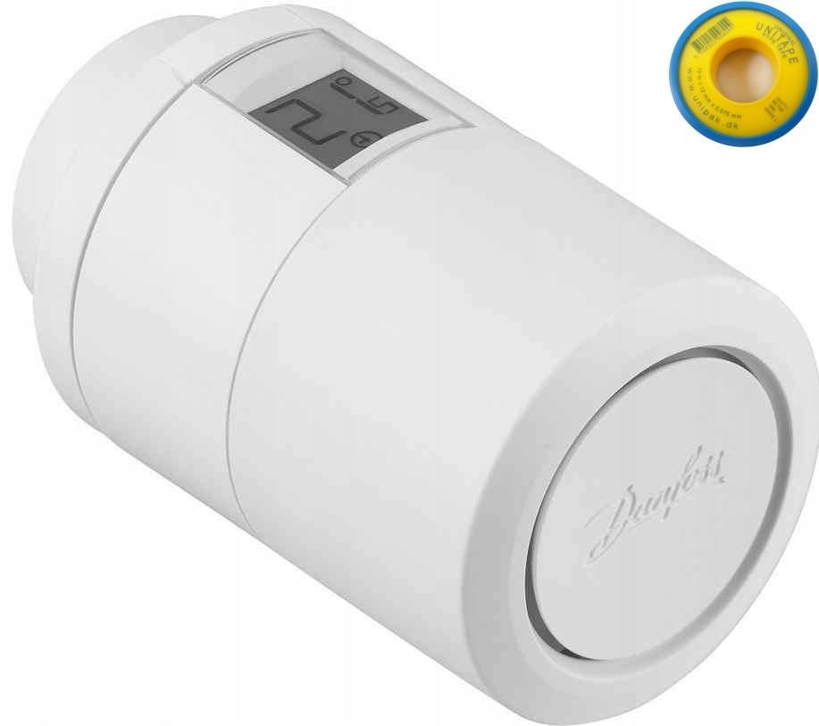 Termostatická hlavica Eco Bluetooth M30x1,5 a Ra (click) Danfoss telefón