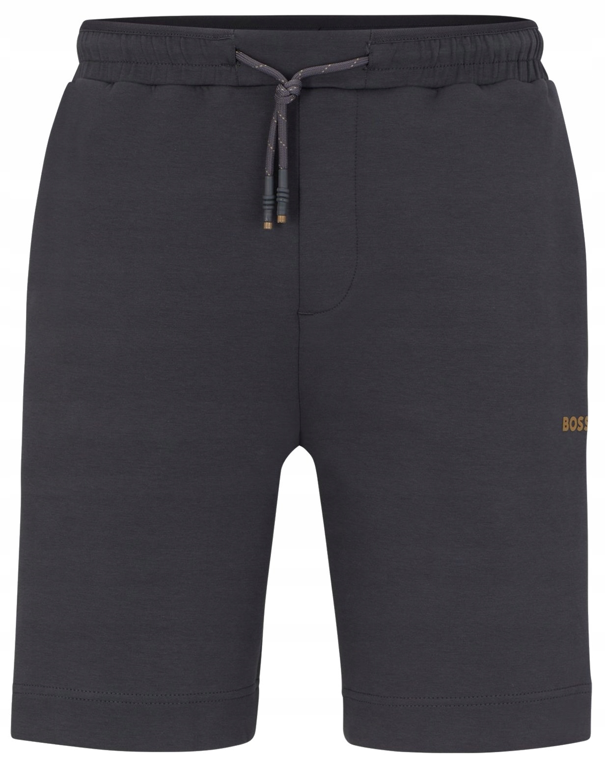 Dresowe krótkie spodenki męskie Hugo Boss szare spodnie sportowe r. S