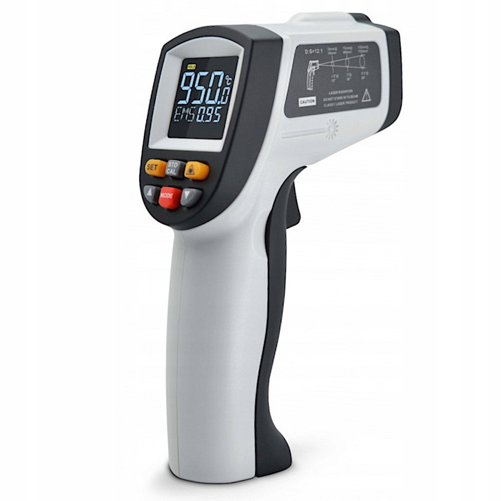 

Pirometr Termometr Laserowy Bezdotykowy -50 +950