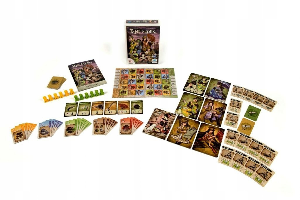 PLANSZOWE GRY dla Dzieci 6 LAT Tajne Agentki Typ Podstawa