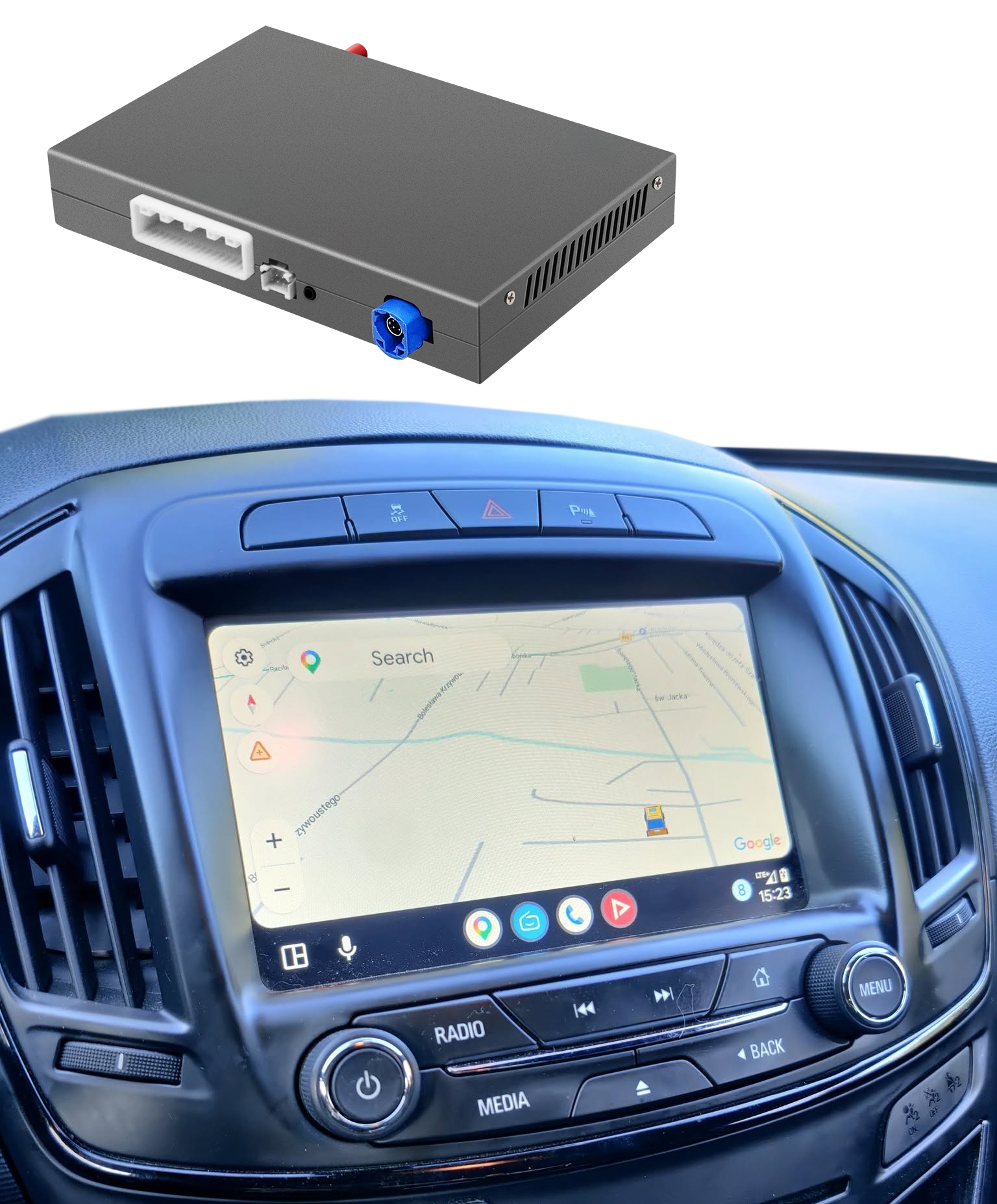Moduł Apple Carplay Android Auto Opel Insignia Zafira C Astra K Hmi 2.0 2.5
