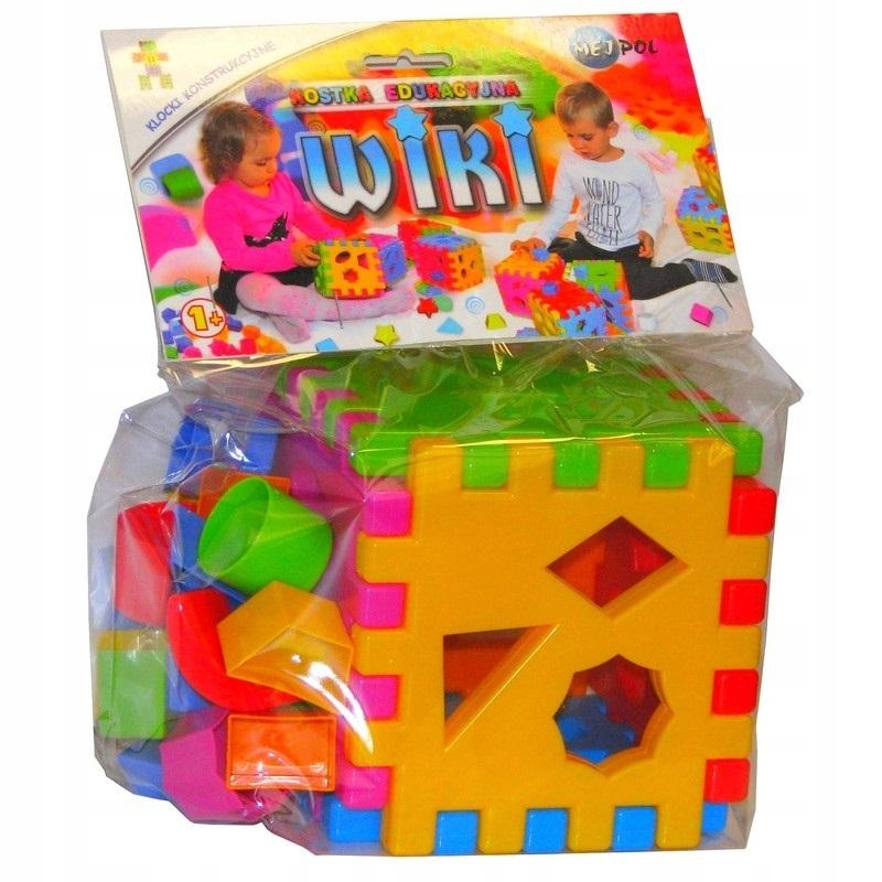 

Kostka edukacyjna Mejpol sorter z klockami 25999