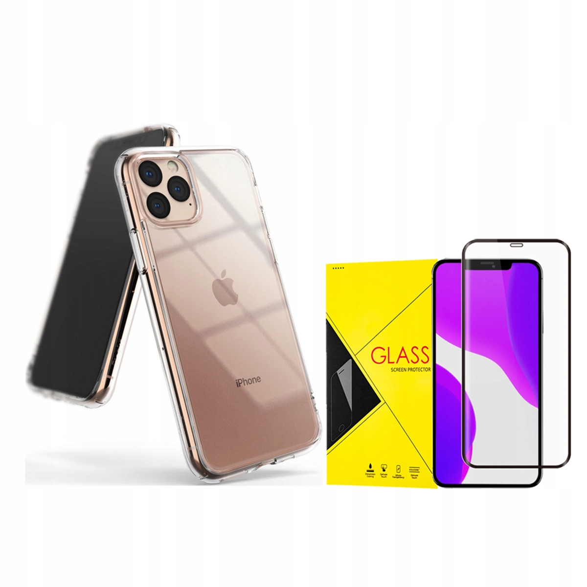 

Ringke Etui Do Iphone 12 Pro Max + Szkło Hybrydowe