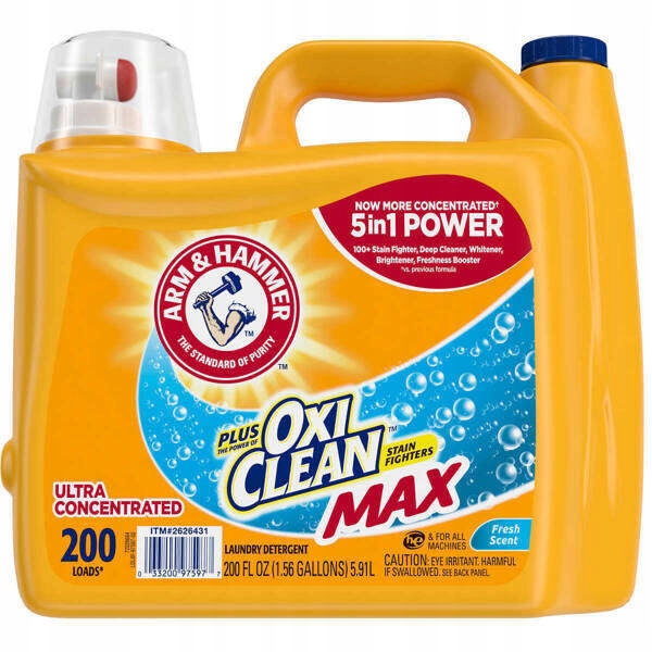 Levně Arm&Hammer Oxi Clean Fresh Scent 5,91 l 200 praní