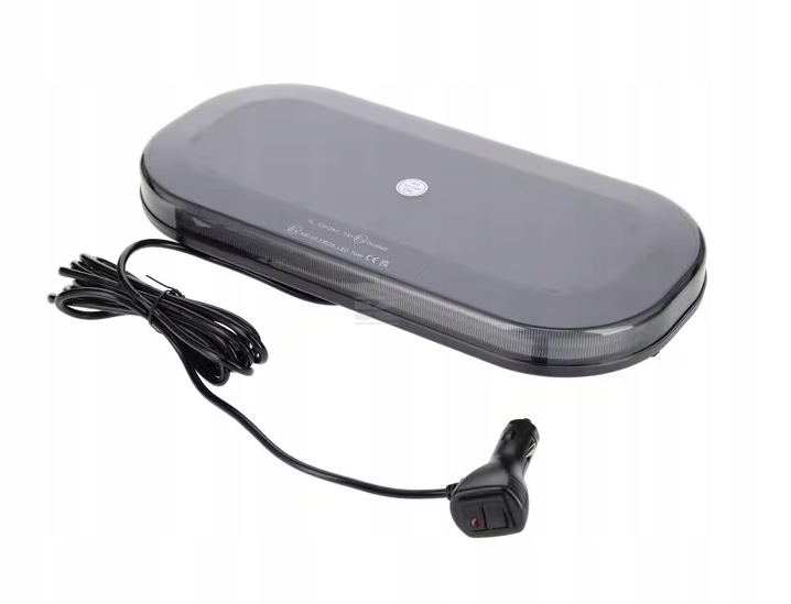 Led svítící paprsek 126W 12/24V oranžový na magnet 42 Led Kramp LA20008