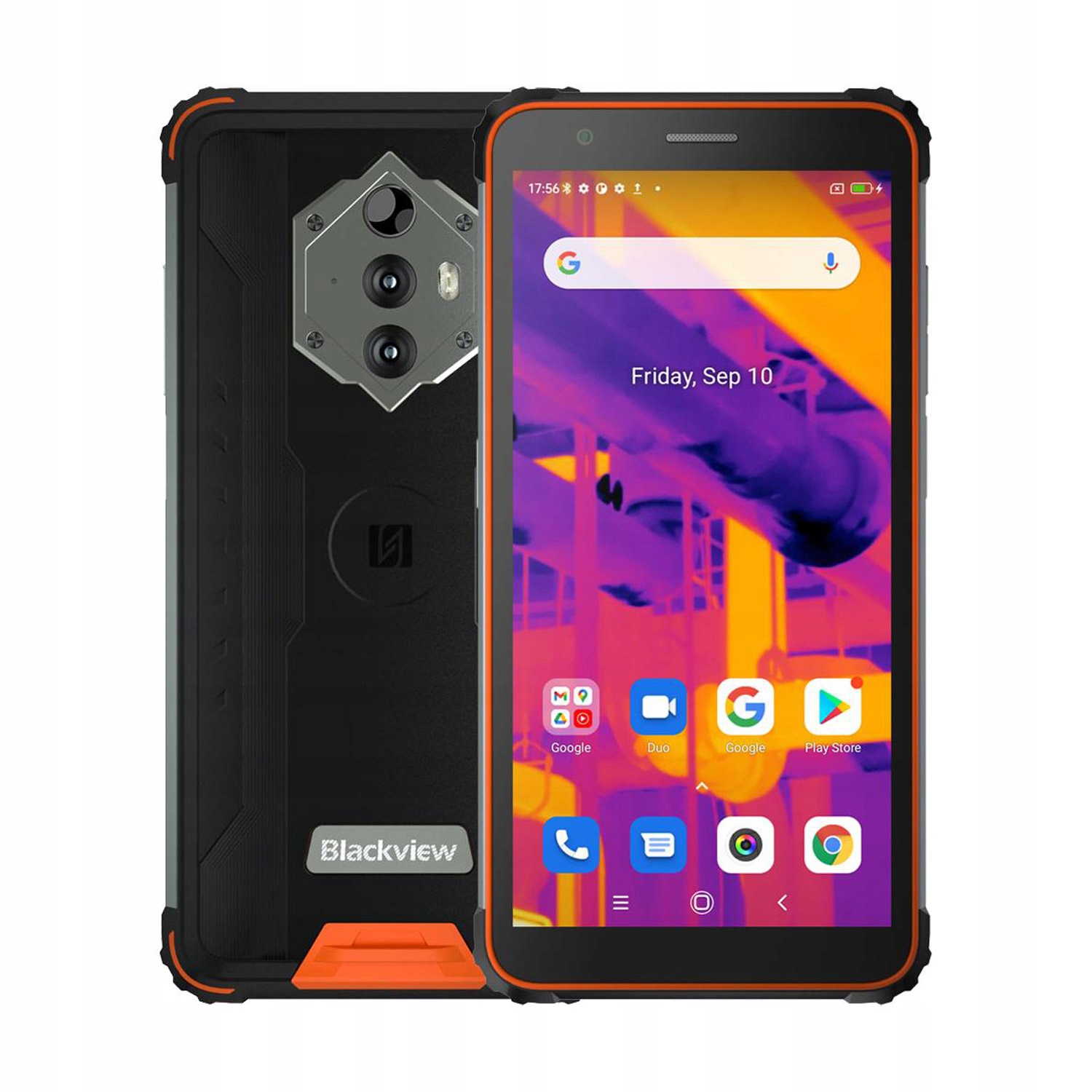 

Blackview BV6600 Pro 4 64 Gb 8580mAh pomarańczowy