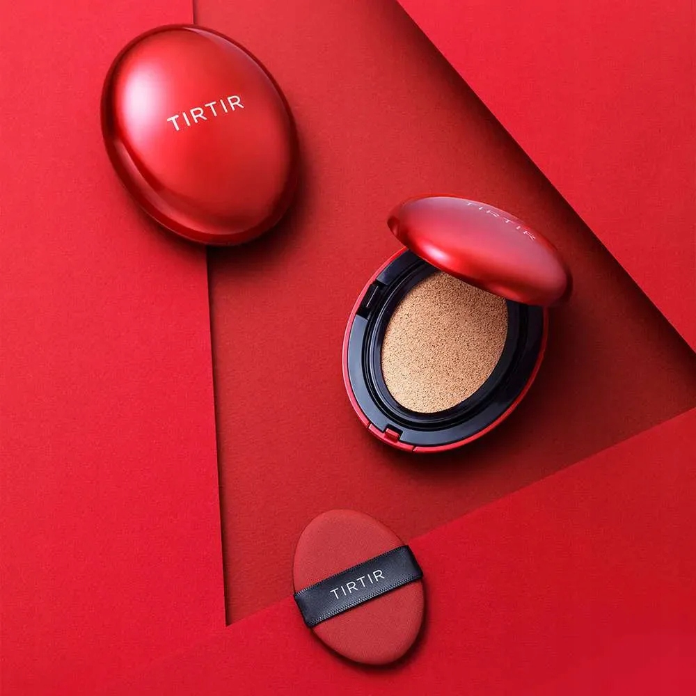 TIRTIR [MINI] MASK FIT RED MINI CUSHION 24N LATTE, 4.5 g - podkład w formie Cushion — 6
