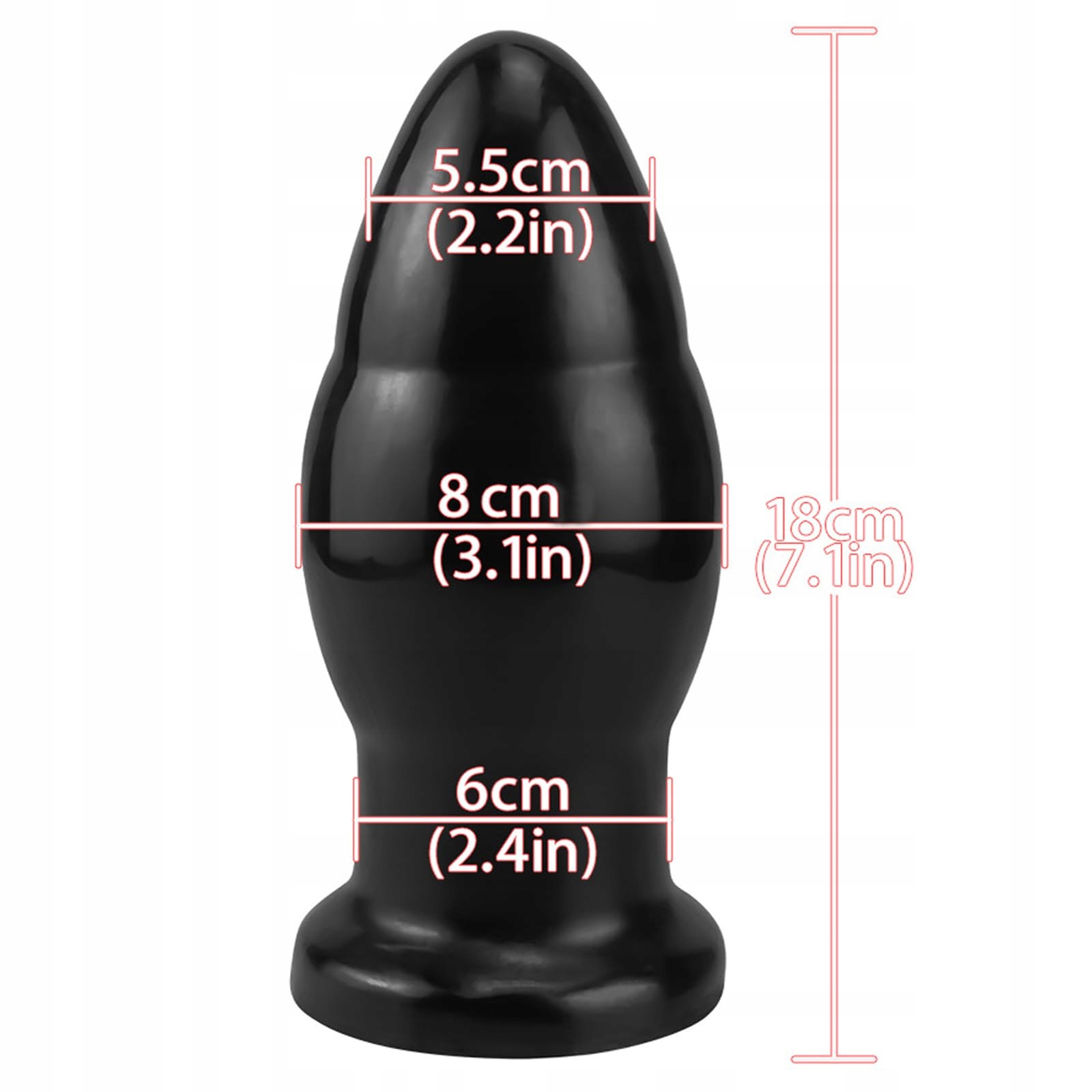 BDSMAGE Korek Analny XXL Analdildo Analkugeln Zabawki Erotyczne Dla Par — miniatura 2