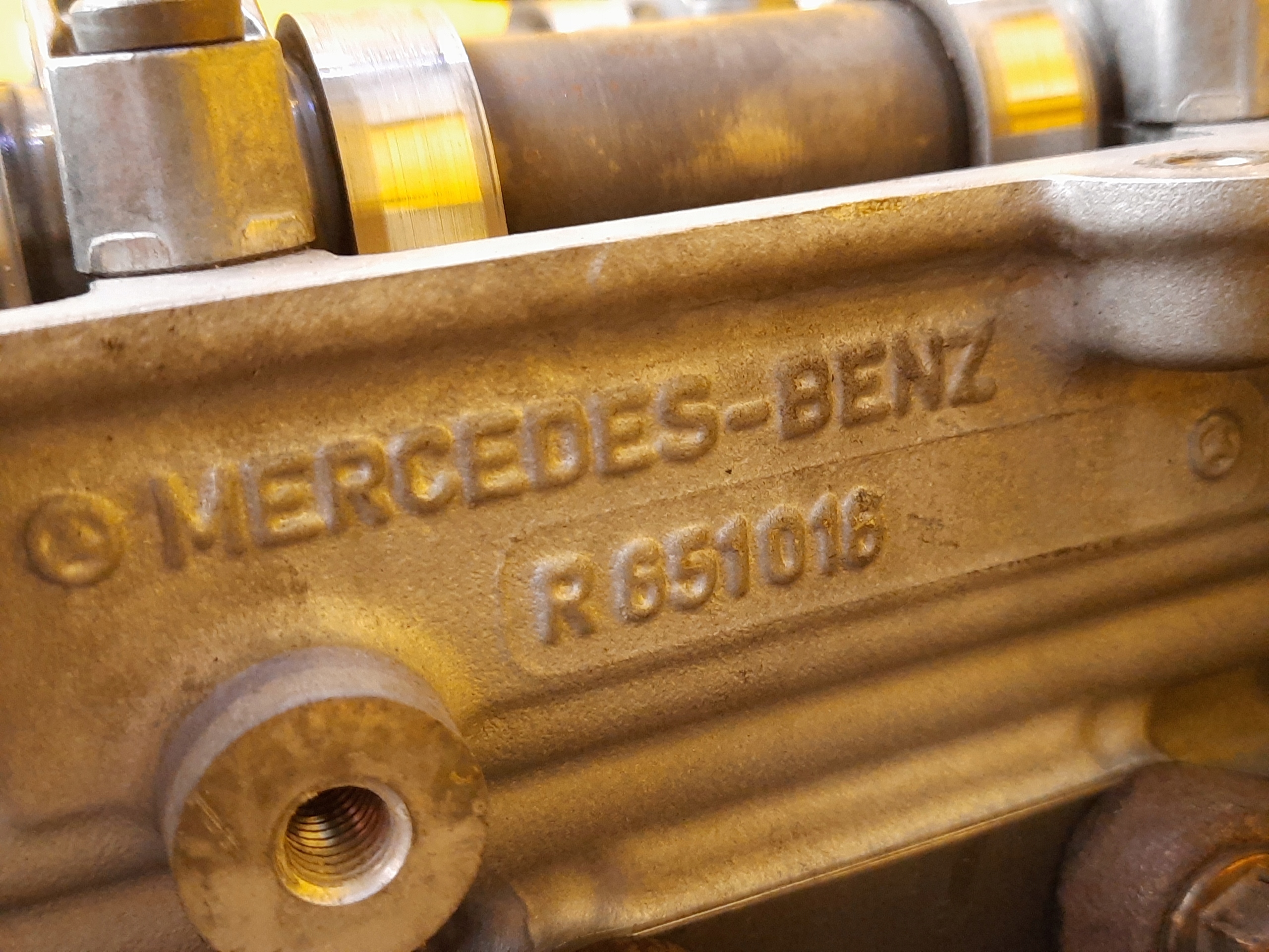 MERCEDES W204 2.2 CDI GŁOWICA WAŁKI R651016 Numery katalogowe zamienników R651016