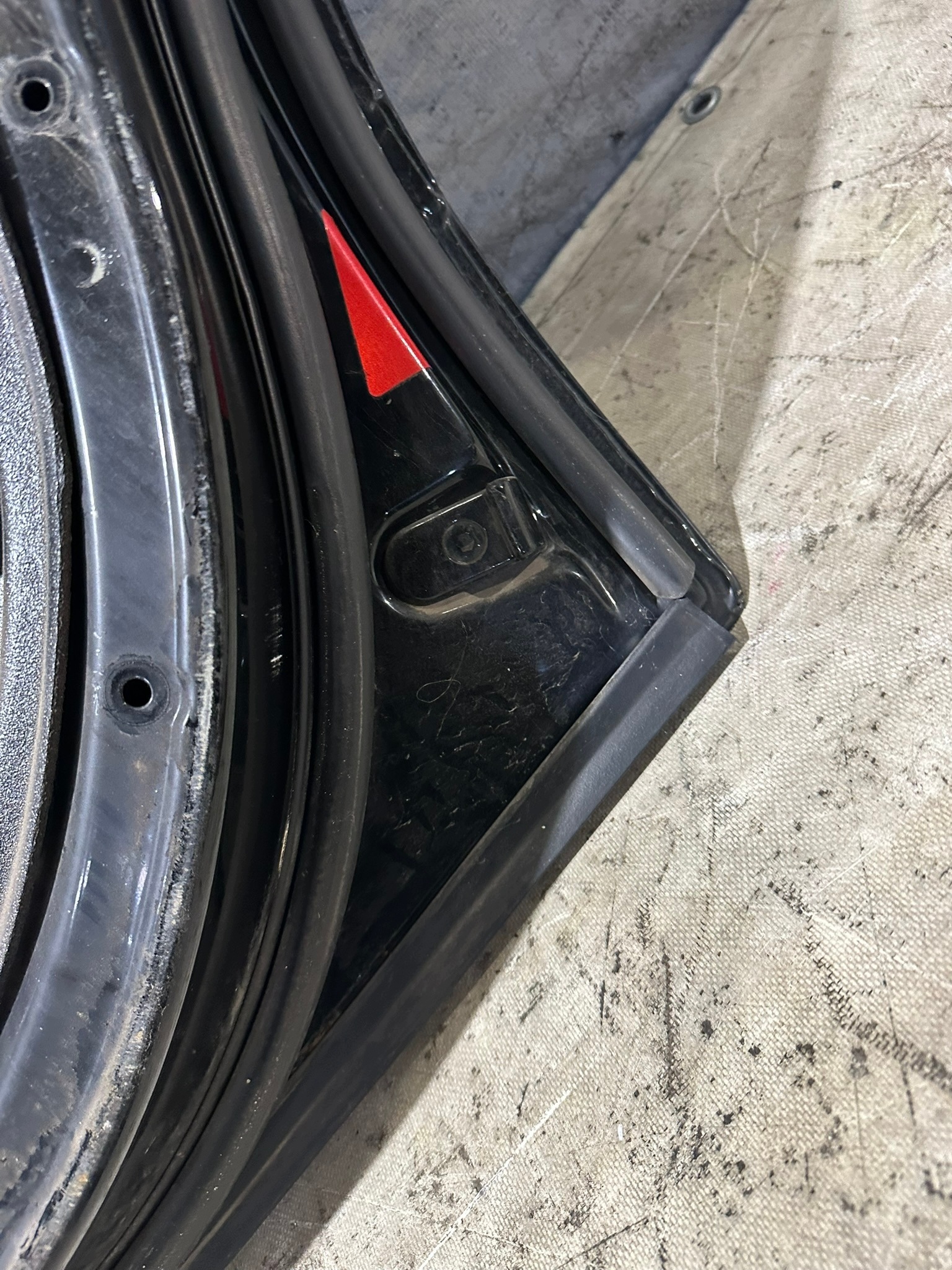 tür rechts heck BMW E39 sedan FL SCHWARZ II 668/9