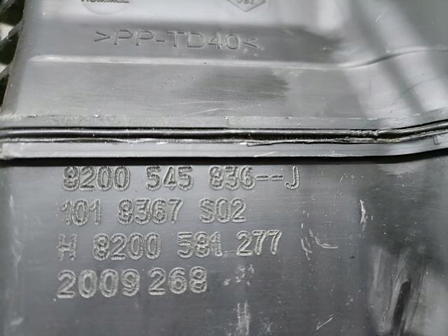 Gehäuse filter luft RENAULT LAGUNA III 2.0DCI