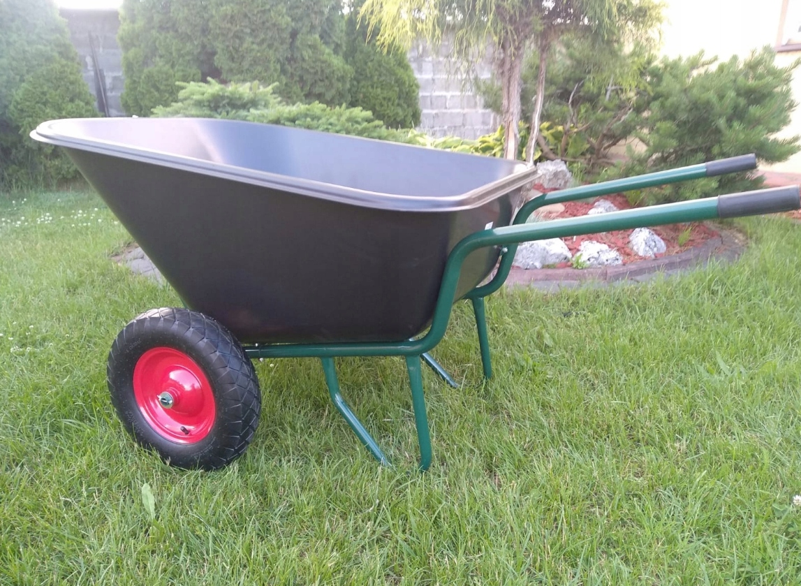 TACZKA DWUKOŁOWA 300L OGRODOWA WÓZEK PASZOWY TRANSPORTOWY KOLEBA JAPONKA Rodzaj taczka