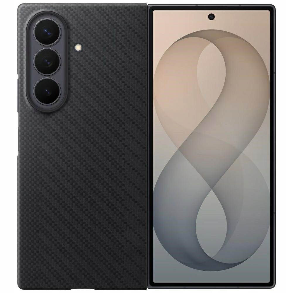 Pouzdro Samsung Carbon Magnet Galaxy Z Fold8 Ultra černé