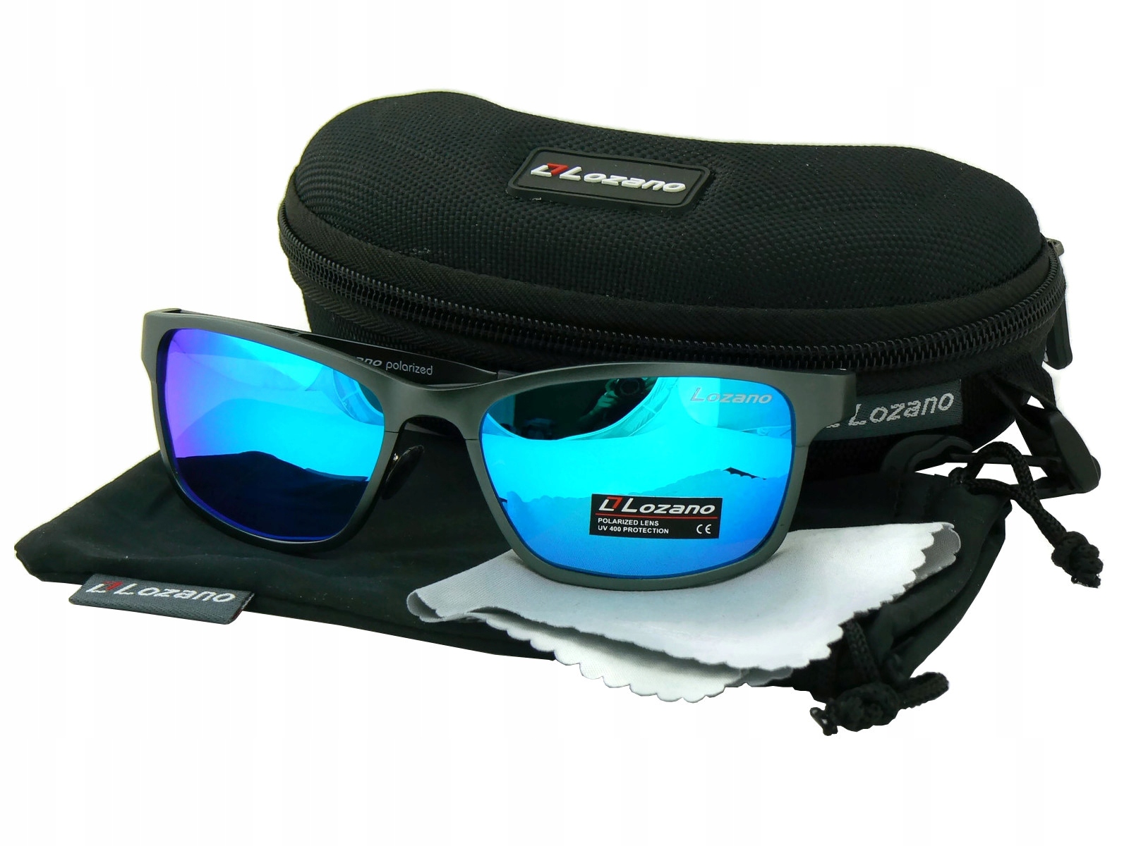 zestaw OKULARY na ROWER do BIEGANIA lustrzanki LZ