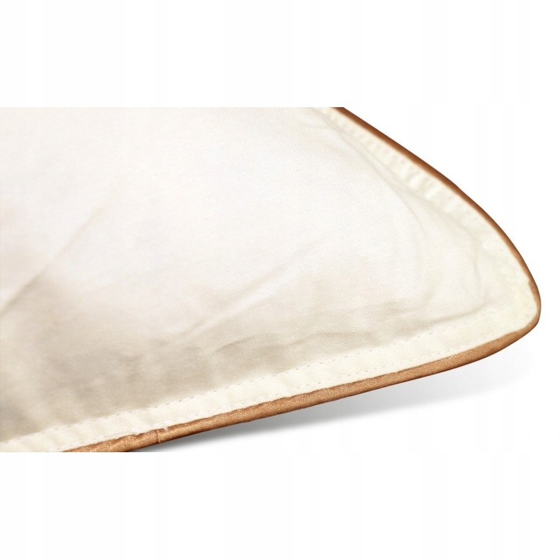 Poduszka Standard ecru 40x60 NISKA Puch gęsi 30% Marka inna