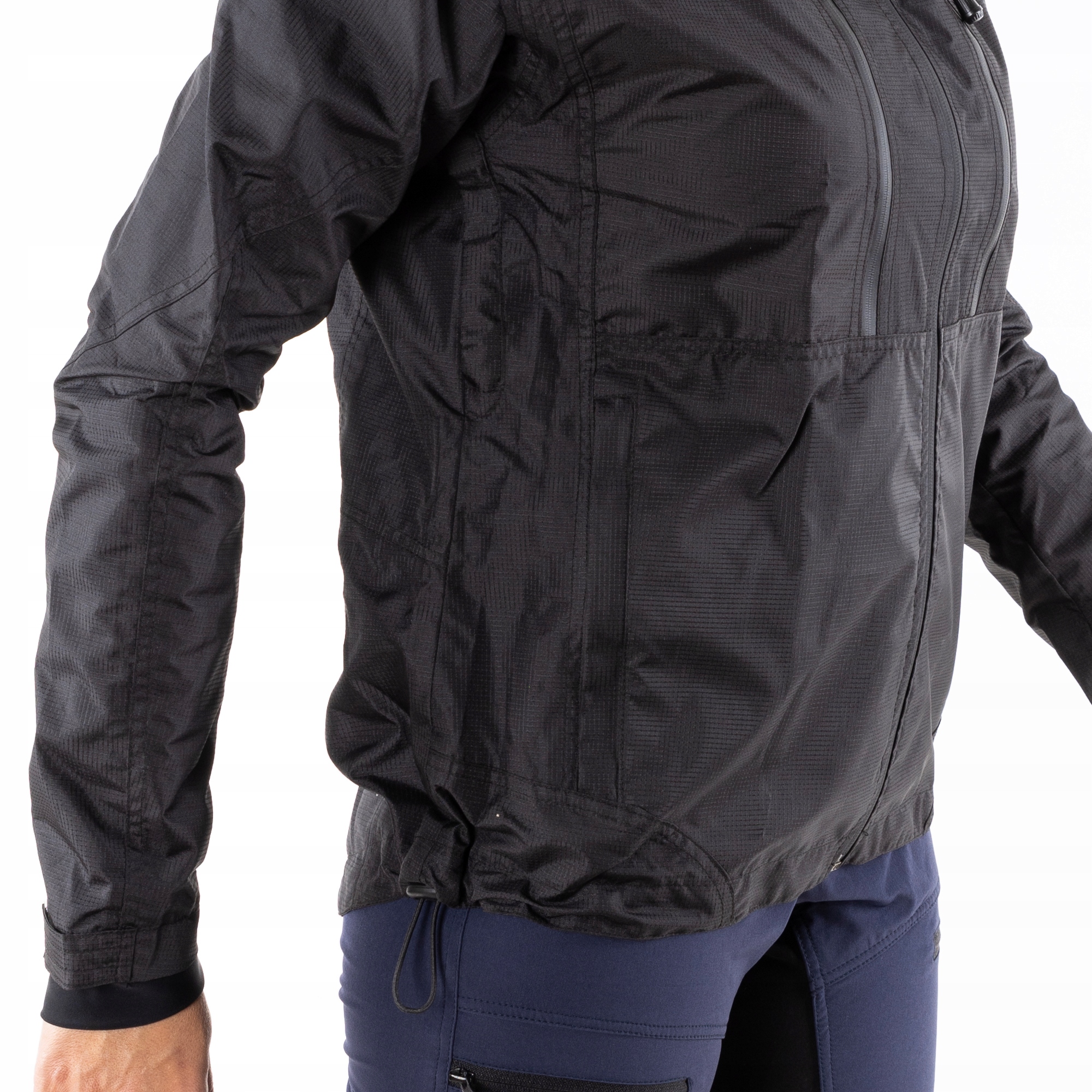 KAYMAQ damska kurtka rowerowa przeciwdeszczowa M Kaptur z kapturem