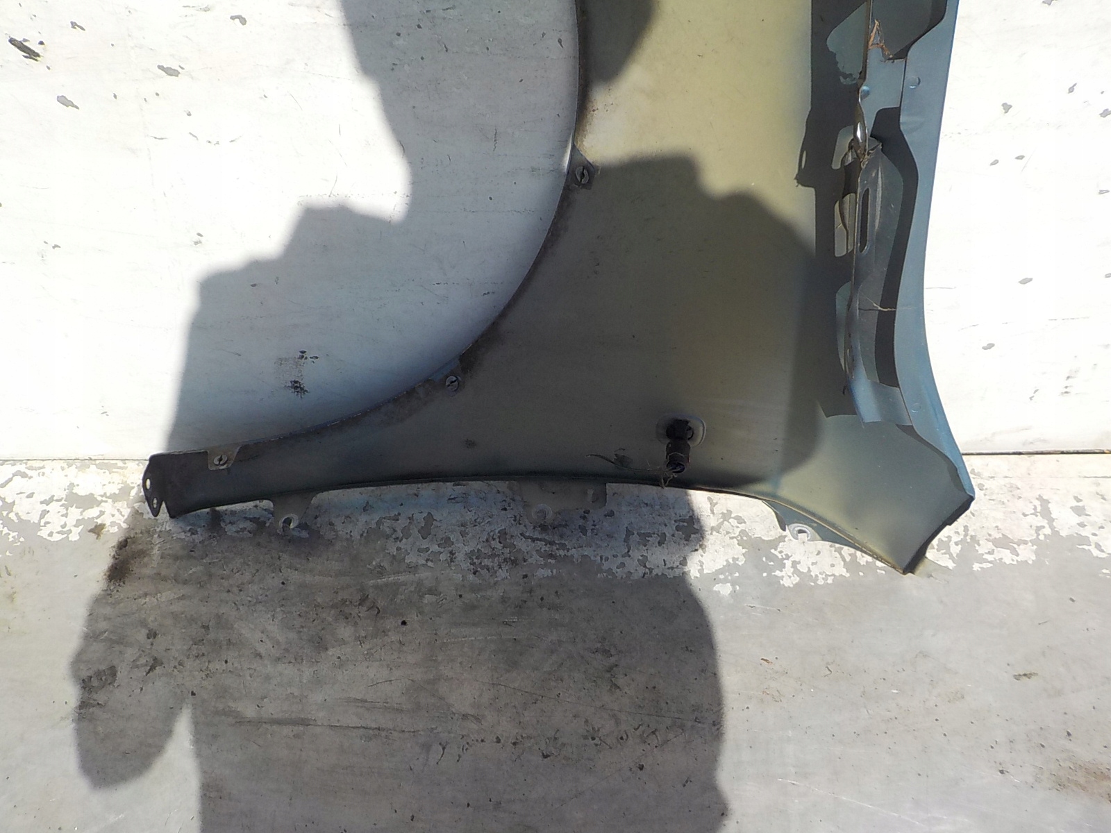924 SKODA FABIA II LIFT fender right front front